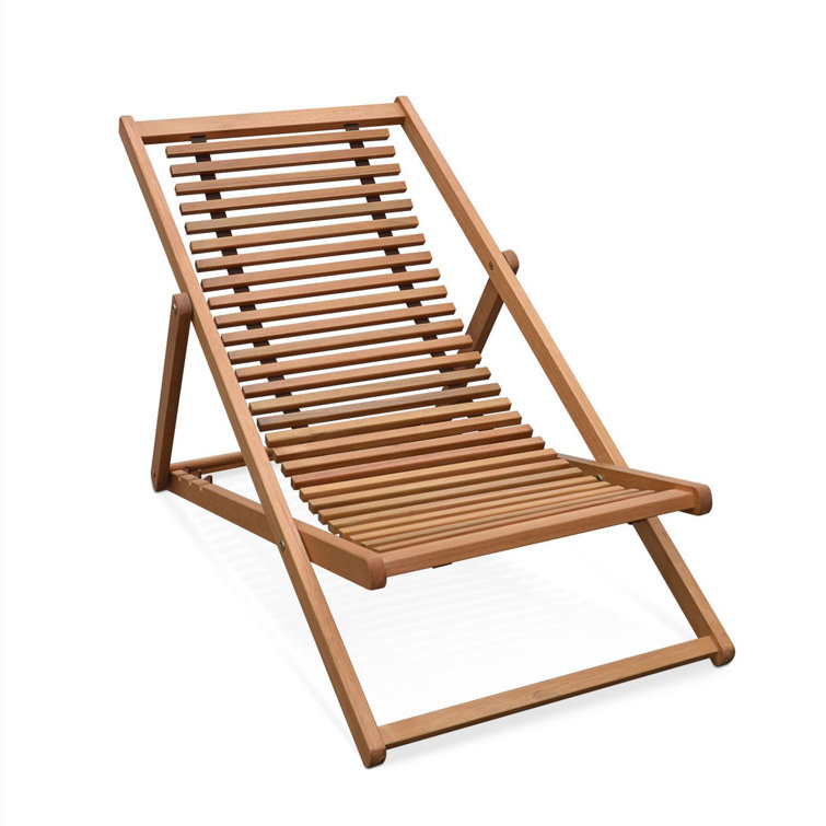Brayden Studio Walla Folding Deck Chair Wayfair.co.uk